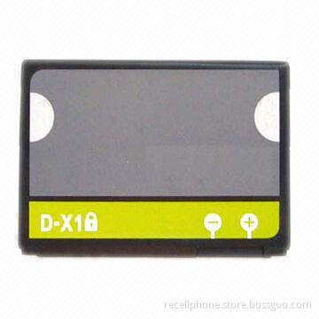 Mobile Phone Battery, D-X1, Compatible with BlackBerry 8900/9500/9530/9550/9630/9650
